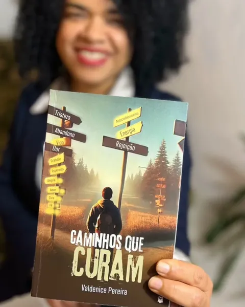 Detalhe do livro Caminhos que Curam
